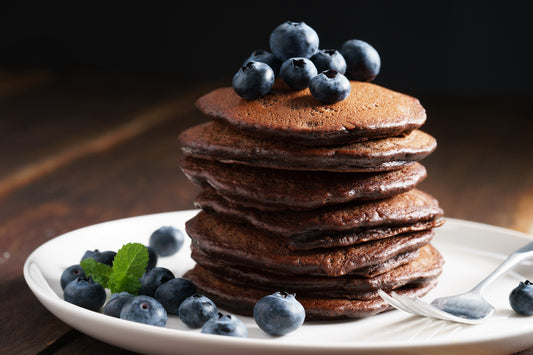 Mint Chocolate Pancakes