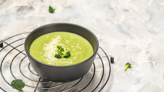 CREAMY HEMP BROCCOLI SOUP