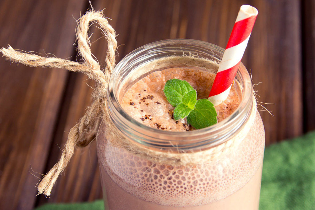 MINT CHOCOLATE PROTEIN SHAKE