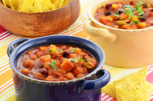 SWEET POTATO & BLACK BEAN CHILI