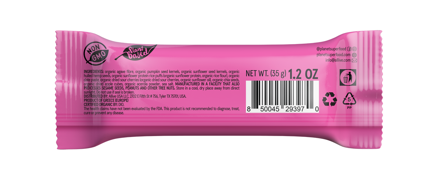 Immunity Boost: Organic Seed Bars 24 pack