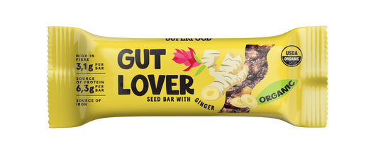 Gut Lover: Ginger Seed Bars