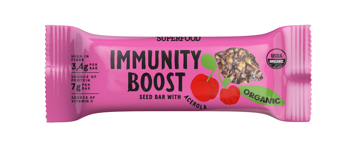 Immunity Boost: Organic Seed Bars