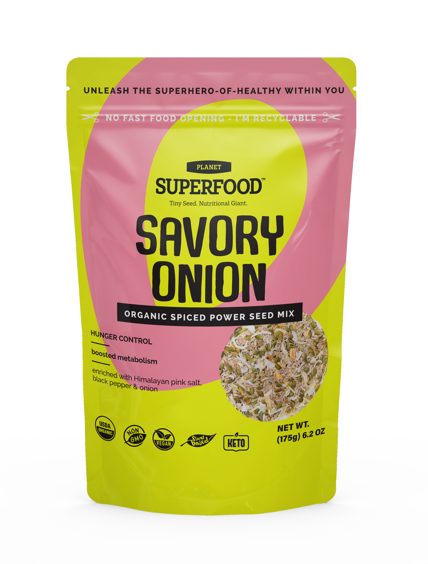 Savory Onion Organic Seed Mix