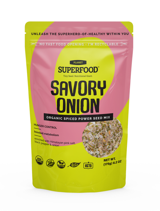 Savory Onion Organic Seed Mix