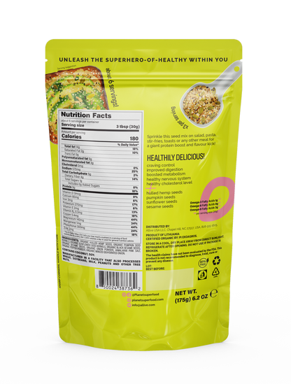 Savory Onion Organic Seed Mix