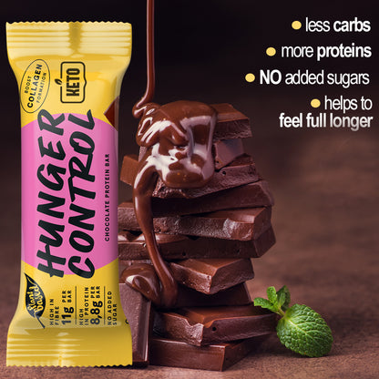 Hunger Control: Chocolate Protein Bars