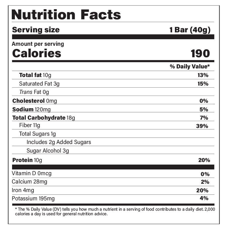 Hunger Control: Chocolate Protein Bars